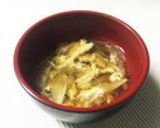 おいし~ぃ♪ 茗荷のお吸い物作り方8写真