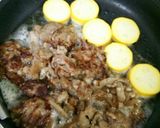 ジンギスカン肉を丸めて→ワンプレート♪作り方3写真