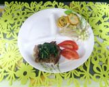 ジンギスカン肉を丸めて→ワンプレート♪作り方4写真