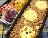 キャラ弁☆簡単‼そぼろで可愛いライオン作り方6写真