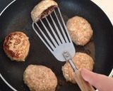 すっごくふんわりなヘルシー鶏胸ハンバーグ作り方5写真