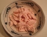 トマトとキューリでバンバンジー風サラダ作り方1写真
