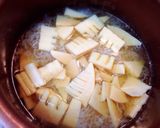 ヘルシー！しらたき入り筍ご飯。作り方7写真