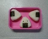 ｲﾇ・ﾈｺ・ﾌﾞﾀキャラ弁作り方1写真