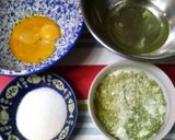 抹茶シフォンケーキ作り方1写真