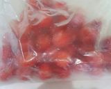 冷凍プチトマトのマチェドニア作り方1写真