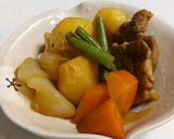 キタアカリと豚ヒレで肉じゃが。作り方9写真