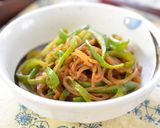お弁当にも♪糸こん＆ピーマンのカレー炒め作り方8写真