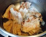 コラーゲン!豚軟骨とピーマンの肉詰め作り方3写真