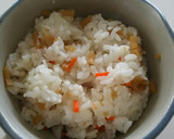 きんぴらご飯とセロリ炒めのおにぎらず作り方3写真