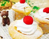 全卵で栄養豊富な米粉シフォンカップケーキ作り方10写真