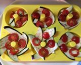 朝採り野菜かくれんぼ✿チーズリングバーグ作り方6写真