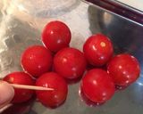 ミニトマトの甘酢漬け作り方1写真