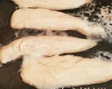 蒸し鶏のきのこみぞれあんかけ♡作り方1写真