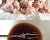 サツマイモと鶏肉の甘酢醤油バター炒め作り方2写真
