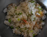 みょうがの甘酢漬けとしらすの混ぜご飯作り方2写真