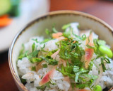みょうがの甘酢漬けとしらすの混ぜご飯作り方3写真