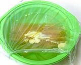 レンジで簡単❗サーモンと野菜の冷製パスタ作り方2写真