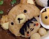 リラックマ コリラックマ キャラカレー作り方6写真