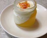 オレンジゼリーとチーズムースの2層仕立て作り方9写真