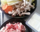 白菜と豚肉の炊いたん♡作り方1写真