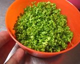 小さめ椎茸のパセリたっぷりにんにくソテー作り方2写真