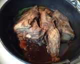 鮪カマ煮付け作り方8写真