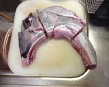 鮪カマ煮付け作り方1写真