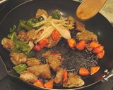 今夜は肉無し♪おから蒟蒻ｄｅ黒酢酢豚風✿作り方4写真