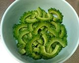 ゴーヤの白和え=ゴマ味噌風味=作り方1写真