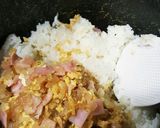 炊飯器で混ぜるだけ!簡単レタスチャーハン作り方5写真