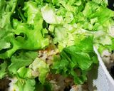 炊飯器で混ぜるだけ!簡単レタスチャーハン作り方6写真