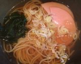 簡単で適当なパスタで作るしょうゆラーメン作り方7写真