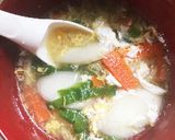 簡単 たまごスープ トック入り作り方5写真