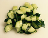 夏野菜＆納豆＆もずくのさっぱり小鉢作り方1写真