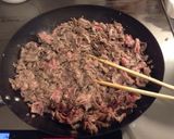 牛肉のソース炒め作り方2写真