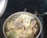美味しいキャベツの卵とじ作り方3写真