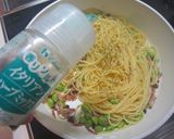 枝豆のペペロンチーノスパゲティ作り方7写真