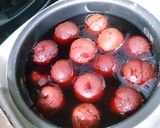 炊飯器で簡単プラム コンポート&シロップ作り方3写真
