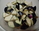 ナスとシソの甘味噌炒め作り方1写真
