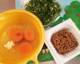 さらば！ねばねばなお皿っ☆納豆卵焼き作り方1写真