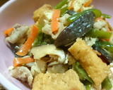 厚揚げピーマン豚肉の☆簡単味噌炒め★作り方12写真