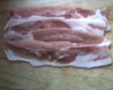 豚薄切り肉でジューシーな原始肉！作り方1写真