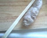 豚薄切り肉でジューシーな原始肉！作り方6写真