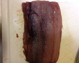マグロの焼き肉タレ炒め作り方1写真