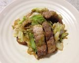 マグロの焼き肉タレ炒め作り方6写真