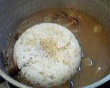 残った味噌汁で☆簡単おじや　バター風味作り方1写真