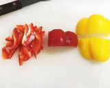 パプリカのきんぴら作り方1写真