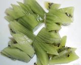 シェフ直伝きれいなキウイの飾り切りその②作り方11写真