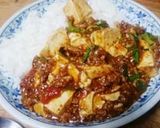 ごはんに合う！トマト缶入り！和風麻婆豆腐作り方5写真